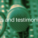 Sermon graphic talks & testimonies